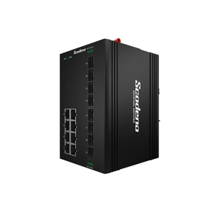 SIS75-4GX4FX8GT-V Switch Công nghiệp Scodeno 16 cổng 4*1000 Base-X, 4*100 Base-FX, 8*10/100/1000 Base-T None PoE